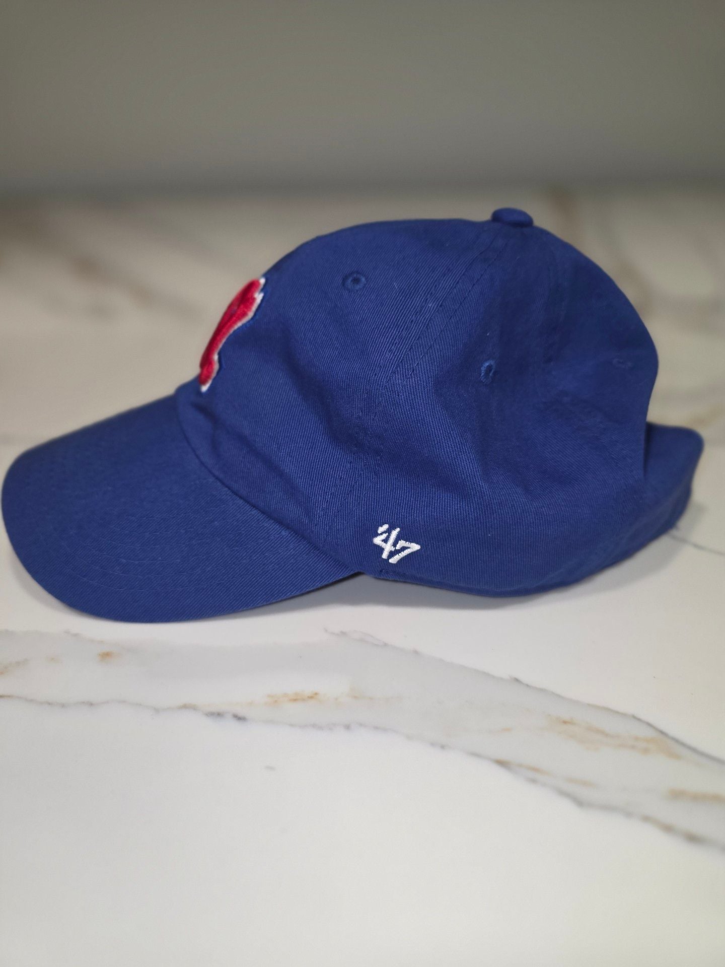 47 Brand Atlanta Braves Cooperstown Classic Franchise Hat Blue 7