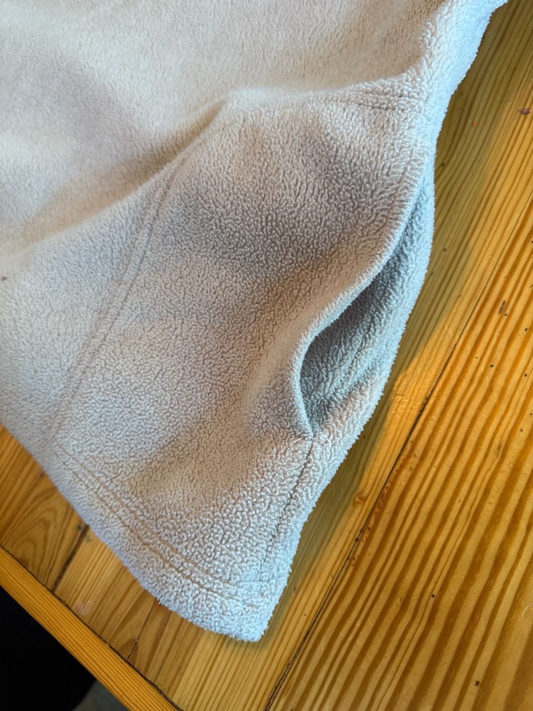 Vintage Tommy Sports Quarter Zip Fleece Beige 4