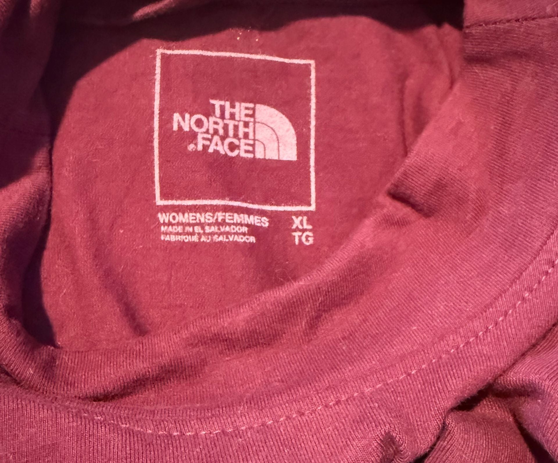 The North Face Evolution Mock Neck Long Sleeve Shirt Size XL Burgundy 4