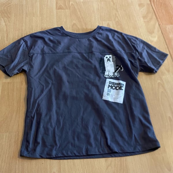 Minecraft Adventure Mode T-Shirt Size MD/M