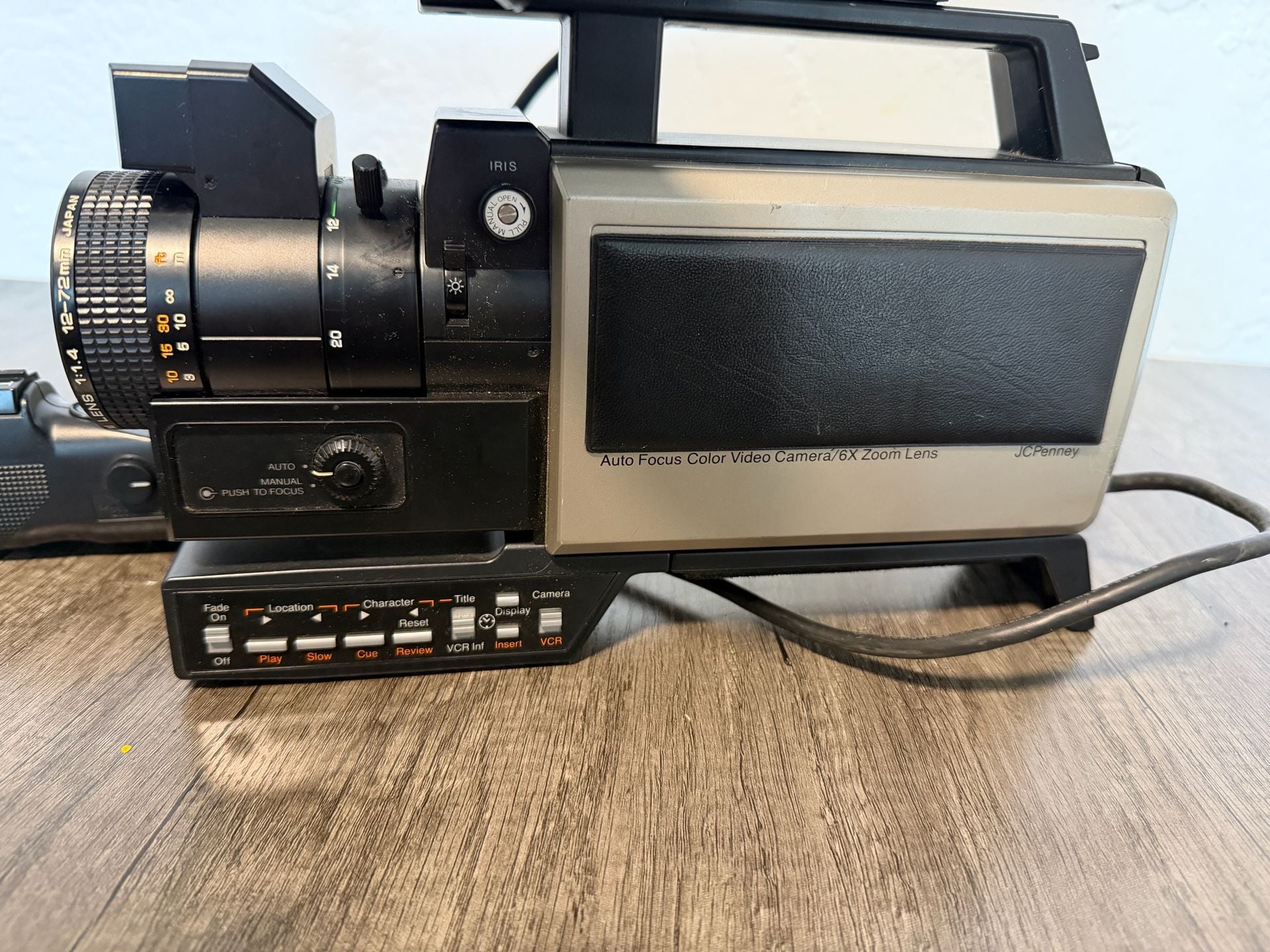 JCPenney Auto Focus Color Video Camera 6X Zoom Lens 2