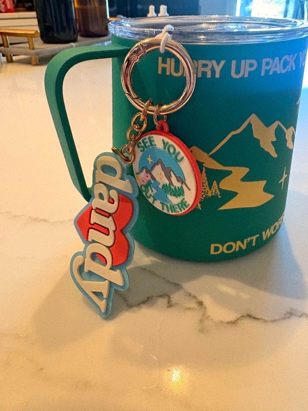Starbucks Dandy Worldwide Let's Go On An Adventure Mug 12 oz 2