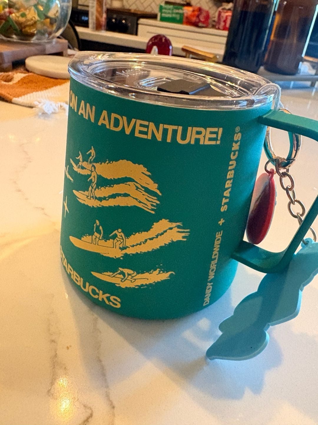 Starbucks Dandy Worldwide Let's Go On An Adventure Mug 12 oz 4