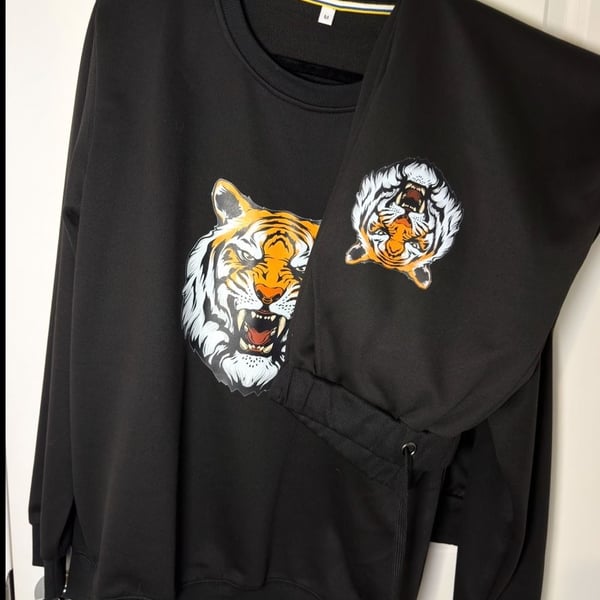GU Tiger set Size M Black