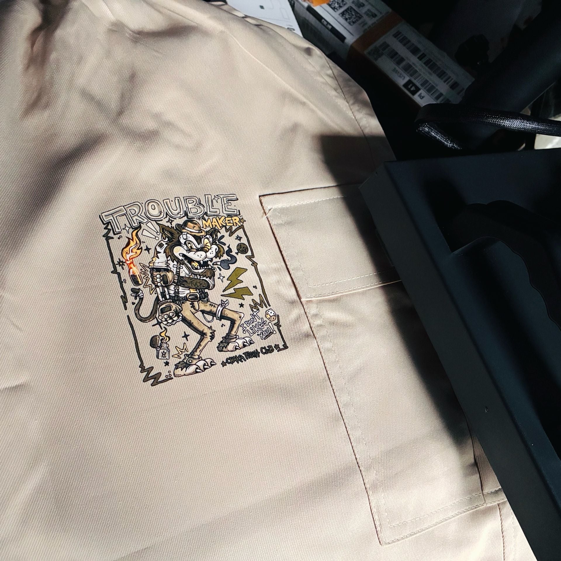 HKS Trouble Maker Cargo Shorts Khaki 3