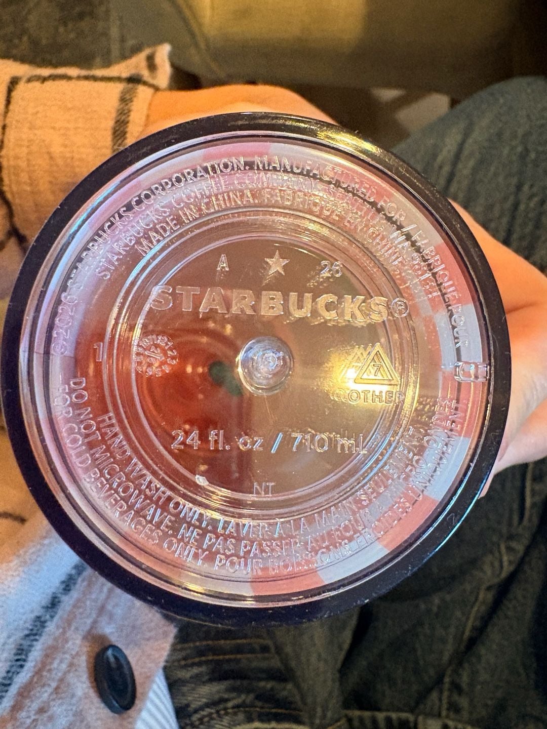 Starbucks Dandy Worldwide Road Trip Tumbler 24oz Venti Cold Cup with Keychain 6