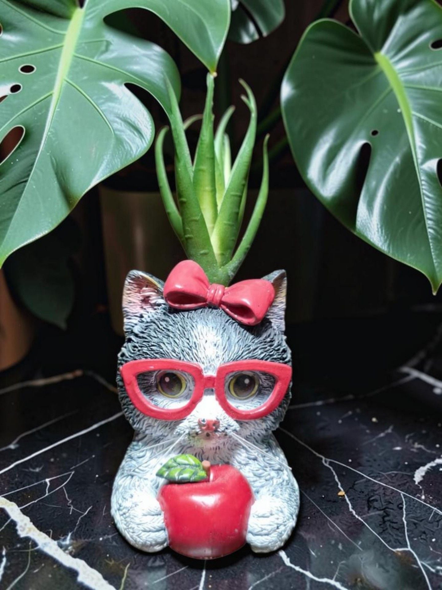 The Bradford Exchange Ebert Vincent Purr-fect Planters Sculpture Collection Mimi 1