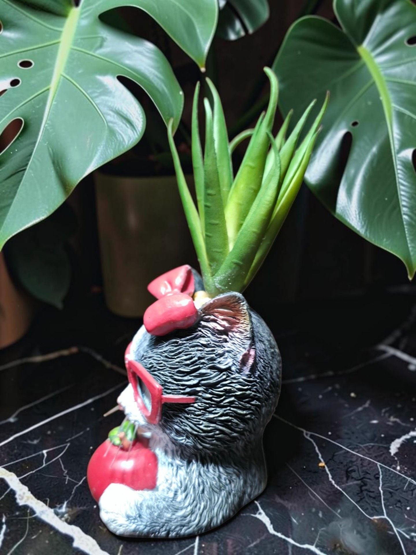 The Bradford Exchange Ebert Vincent Purr-fect Planters Sculpture Collection Mimi 4