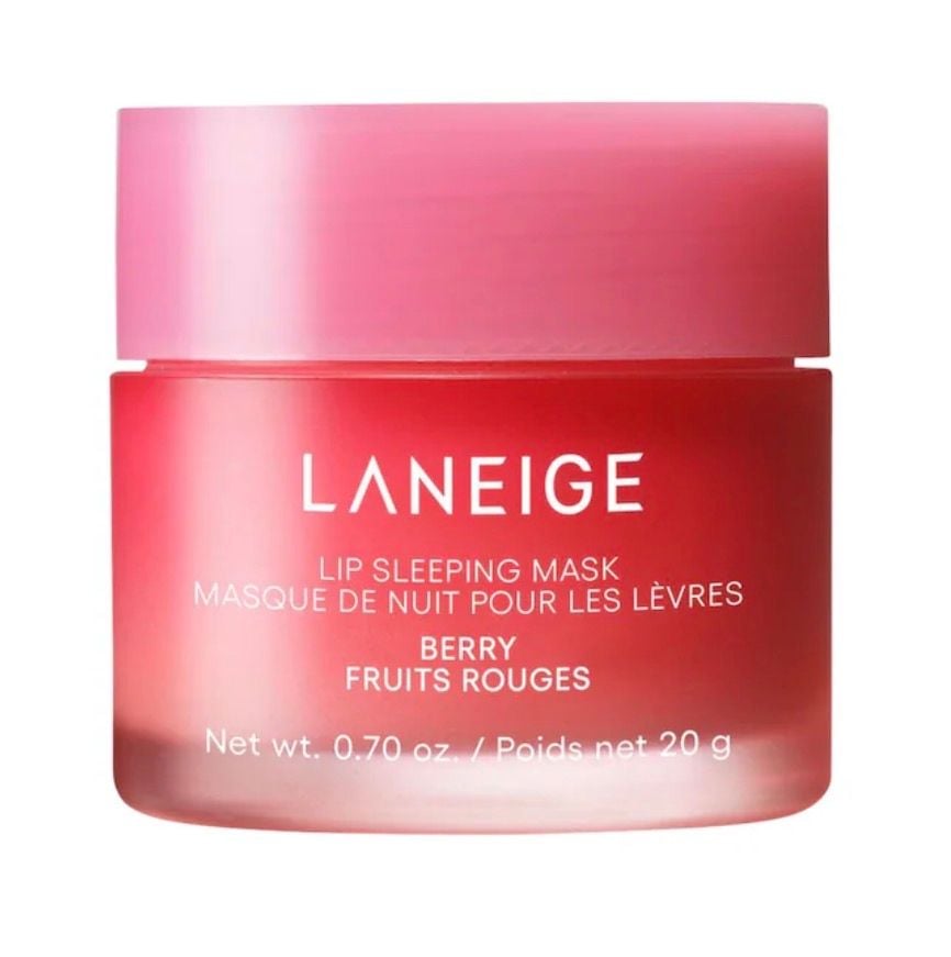 LANEIGE Lip Sleeping Mask Berry 20g Full Size New Damaged Box Korean Beauty 6
