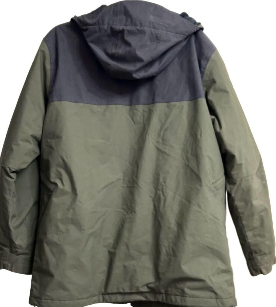 Columbia Omni-Tech Jacket Size L Green Waterproof Hooded 8