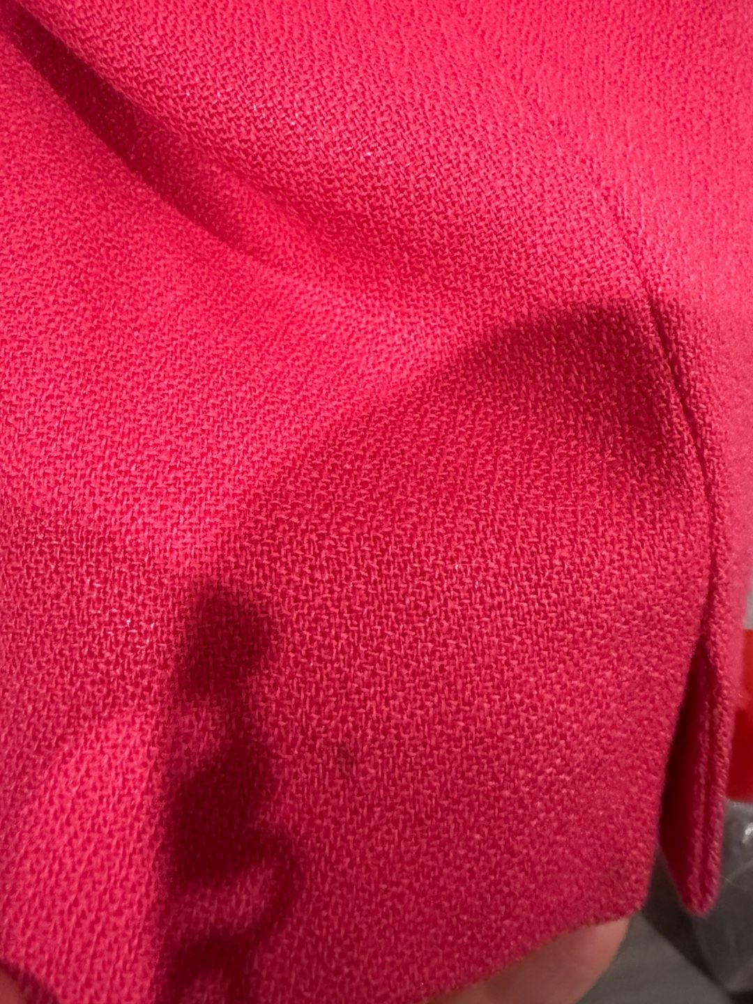 Pendleton Pink Virgin Wool Waist Length Blazer Size 10 Made in USA Vintage USA 12