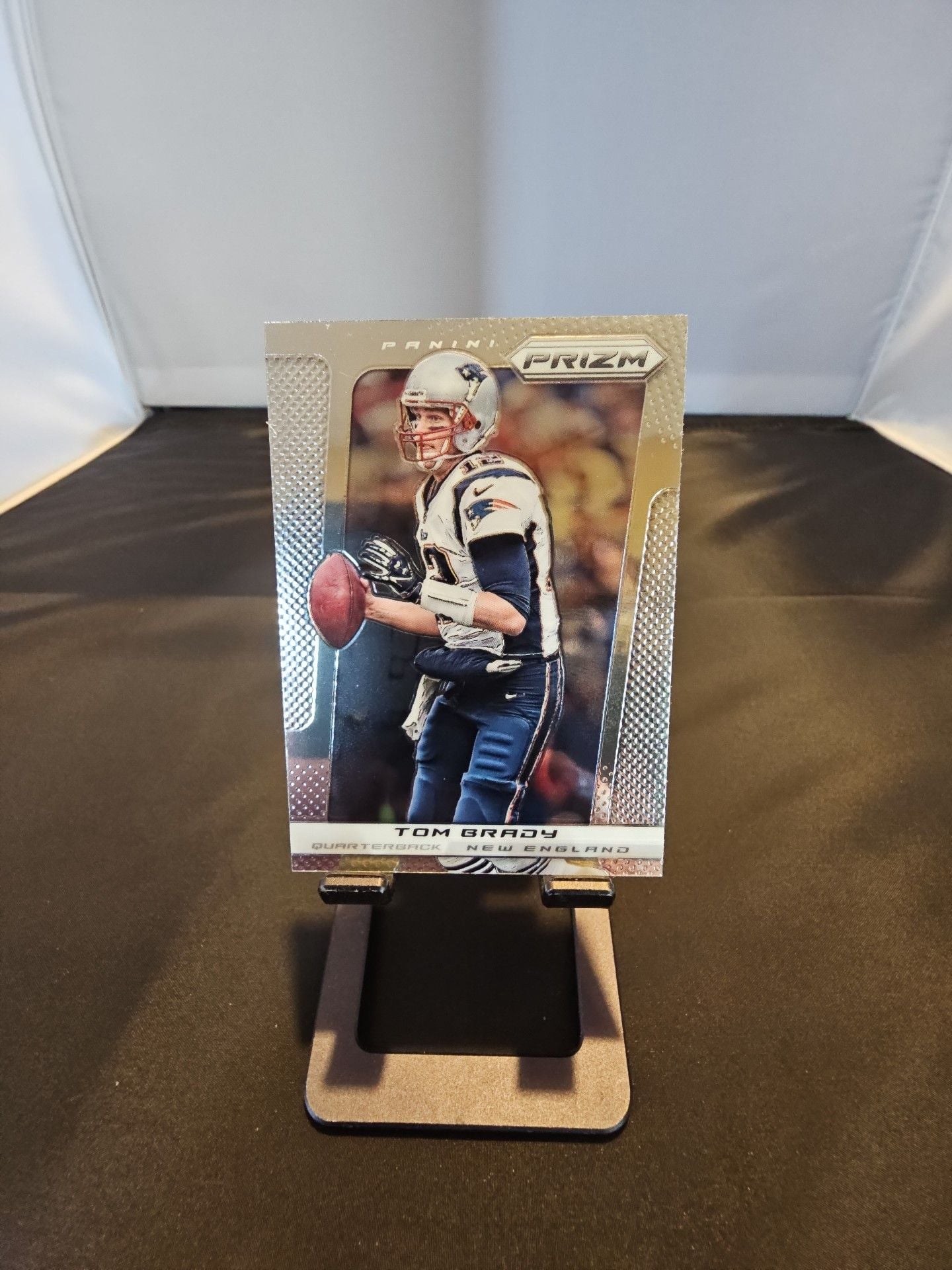 Panini Prizm Tom Brady New England Patriots Football Card #64 1