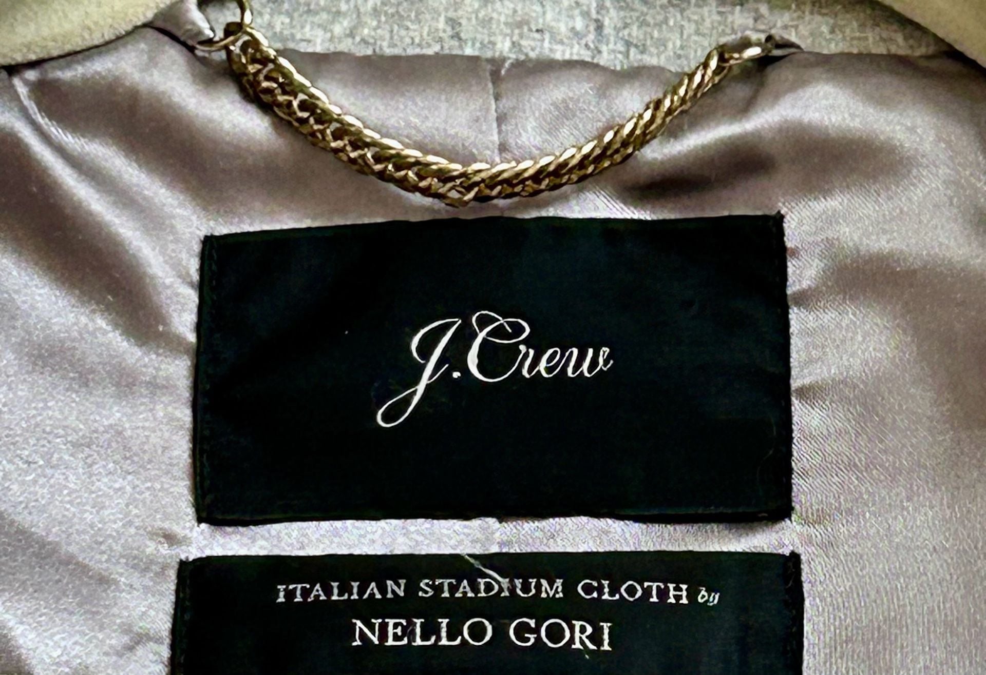 J.Crew Cocoon Coat Italian Stadium-Cloth Wool Heather Grey 4