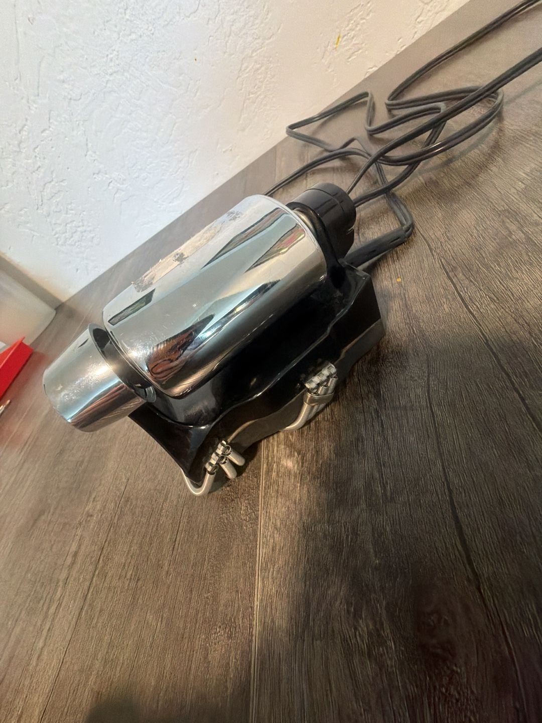 Vintage Oster Imperial Handheld Electric Chrome Body Massager 4