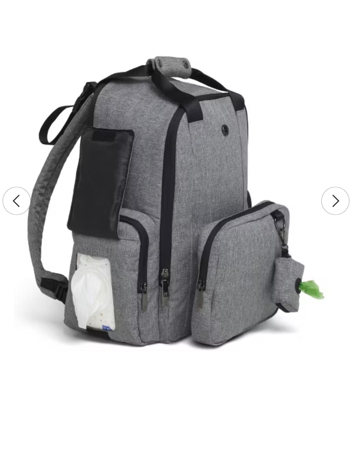 Huggies Sunshine Pack Diaper Bag Gray Heather 4