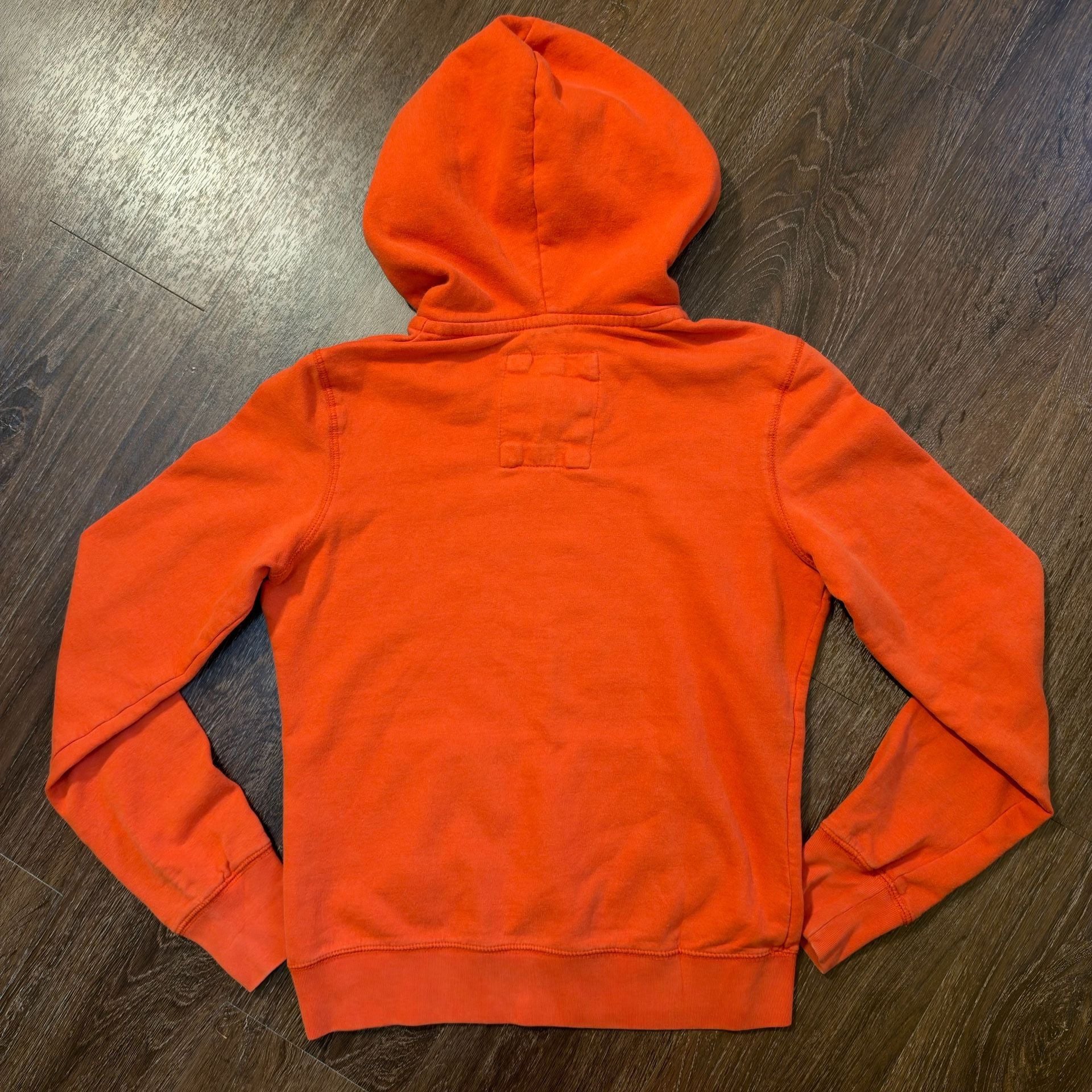 Aeropostale Hoodie Size M Orange Logo Pullover 7
