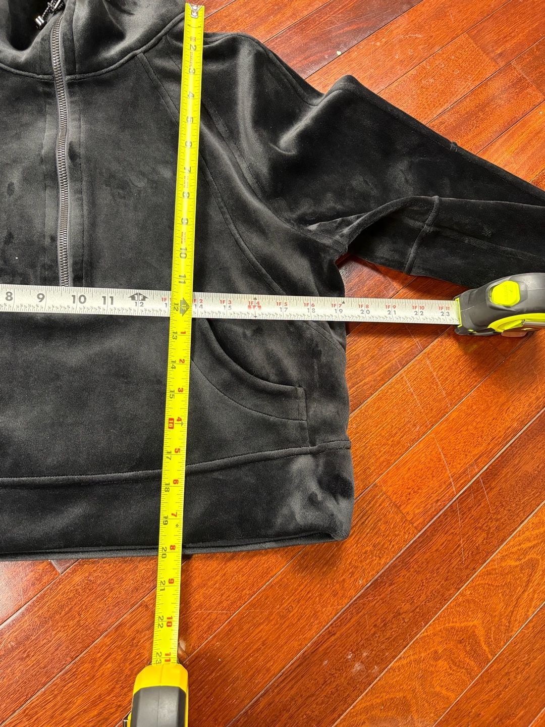 Lululemon Scuba Oversized Funnel Neck Half Zip Velvet Black XS 3