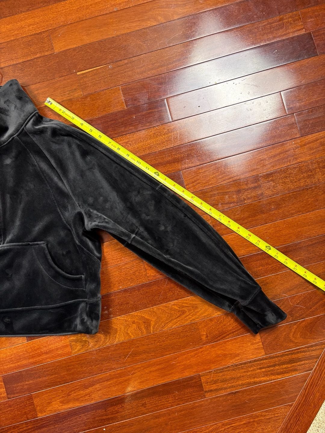 Lululemon Scuba Oversized Funnel Neck Half Zip Velvet Black XS 4