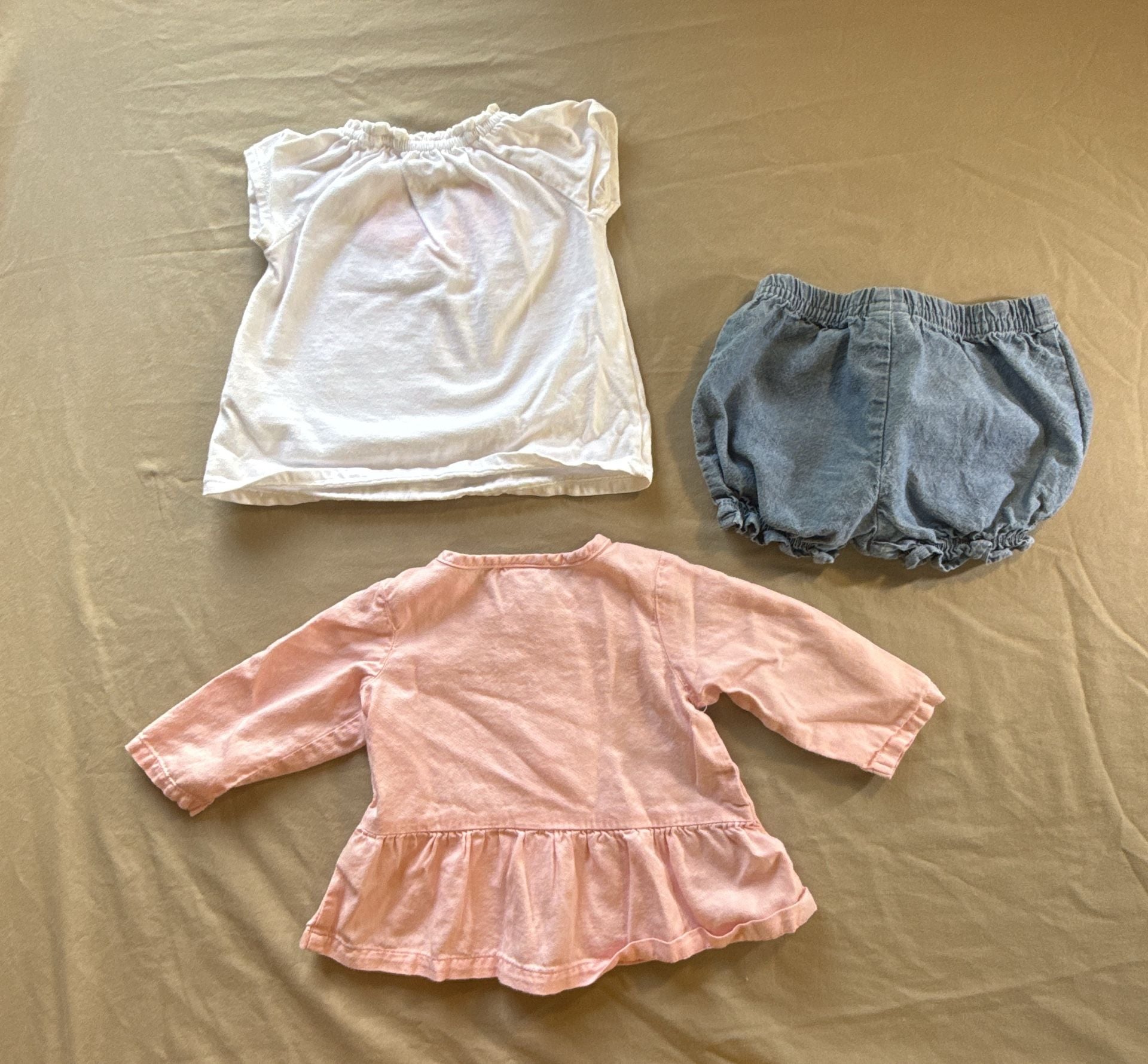 Carters 3 Months Girls 3-Piece Outfit Set 2