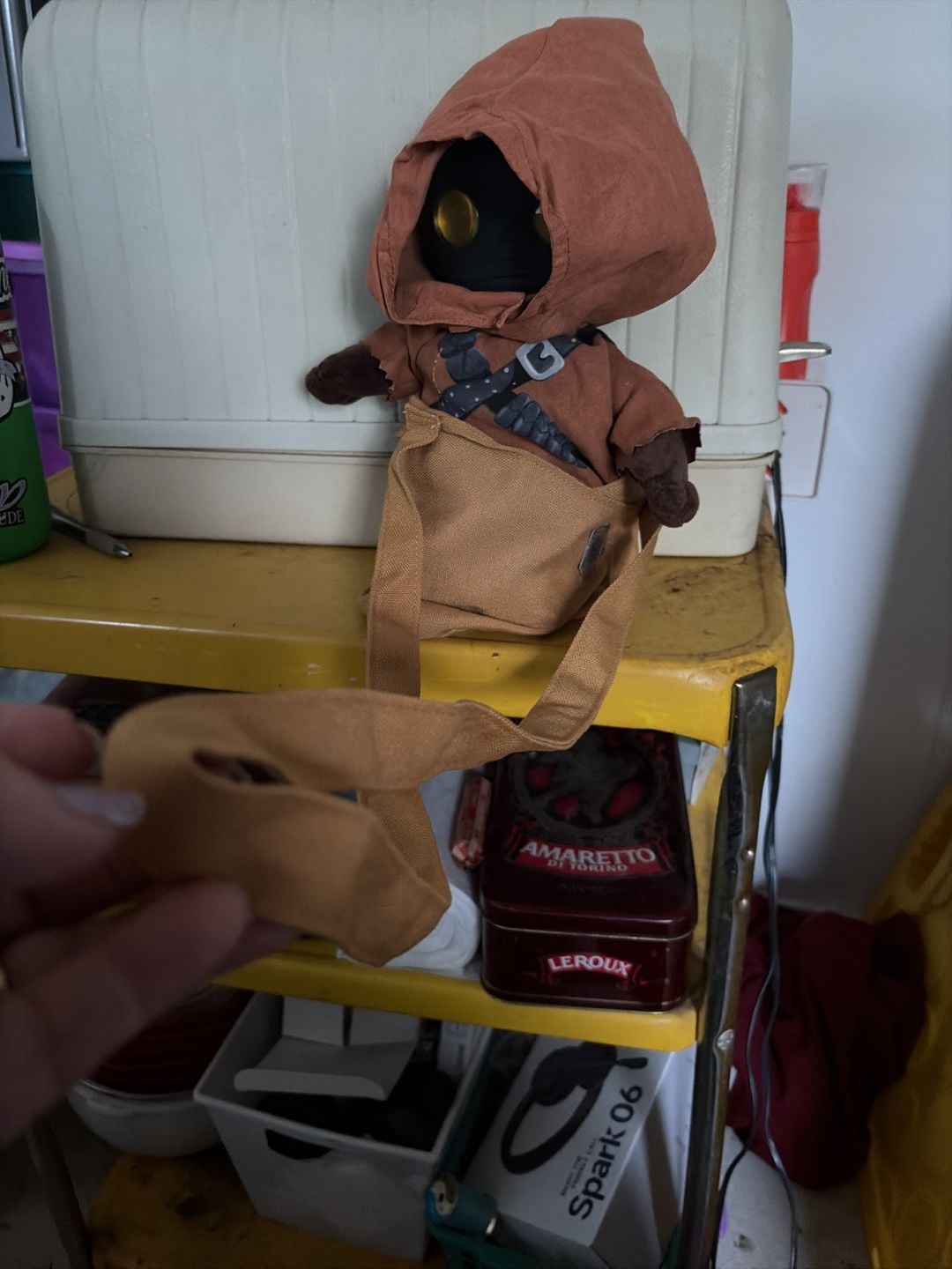 Mattel Star Wars Galactic Pals Jawa Tatooine Plush Figure with Satchel 5