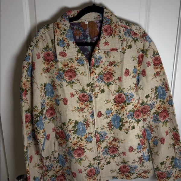Urban Outfitters Briar Rose Tapestry Zip Jacket Size L
