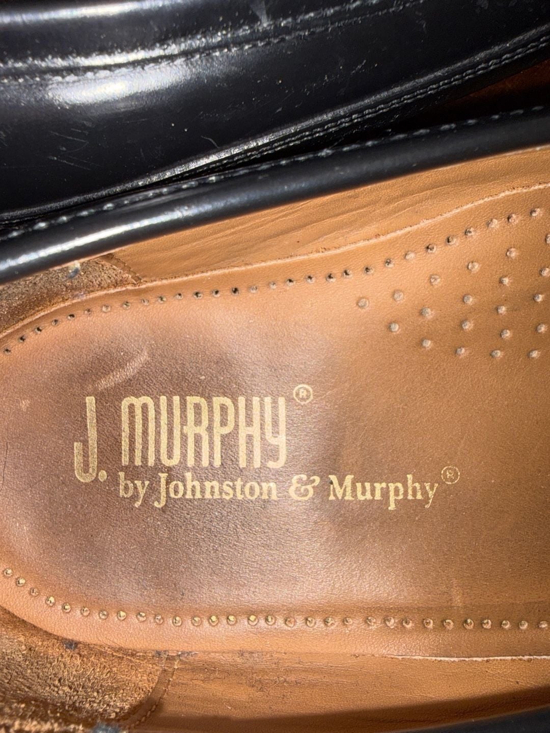 J. Murphy Kiltie Tassel Loafers Size 8.5M Black Leather 5