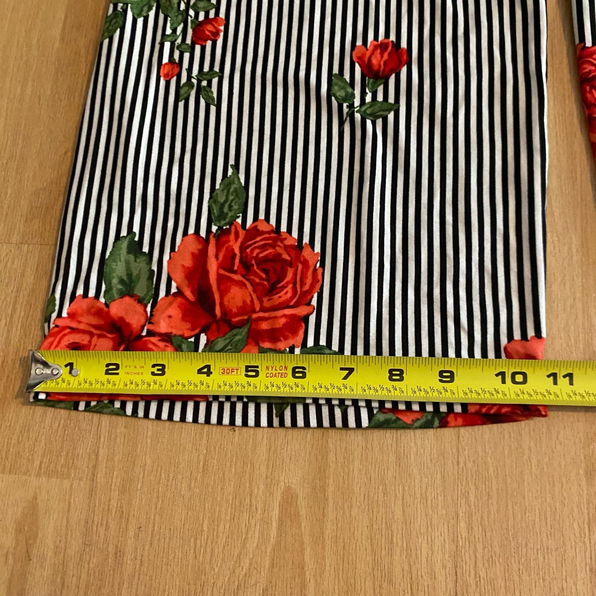 Bobbie Brooks Sleepwear Pants 2X Striped Rose 2
