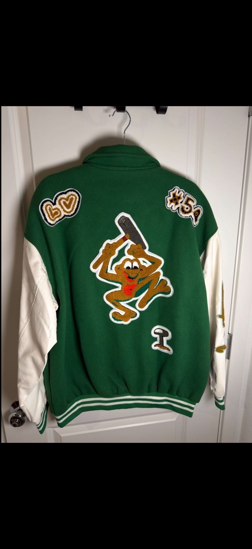 Louis Vuitton Varsity Jacket Green 3