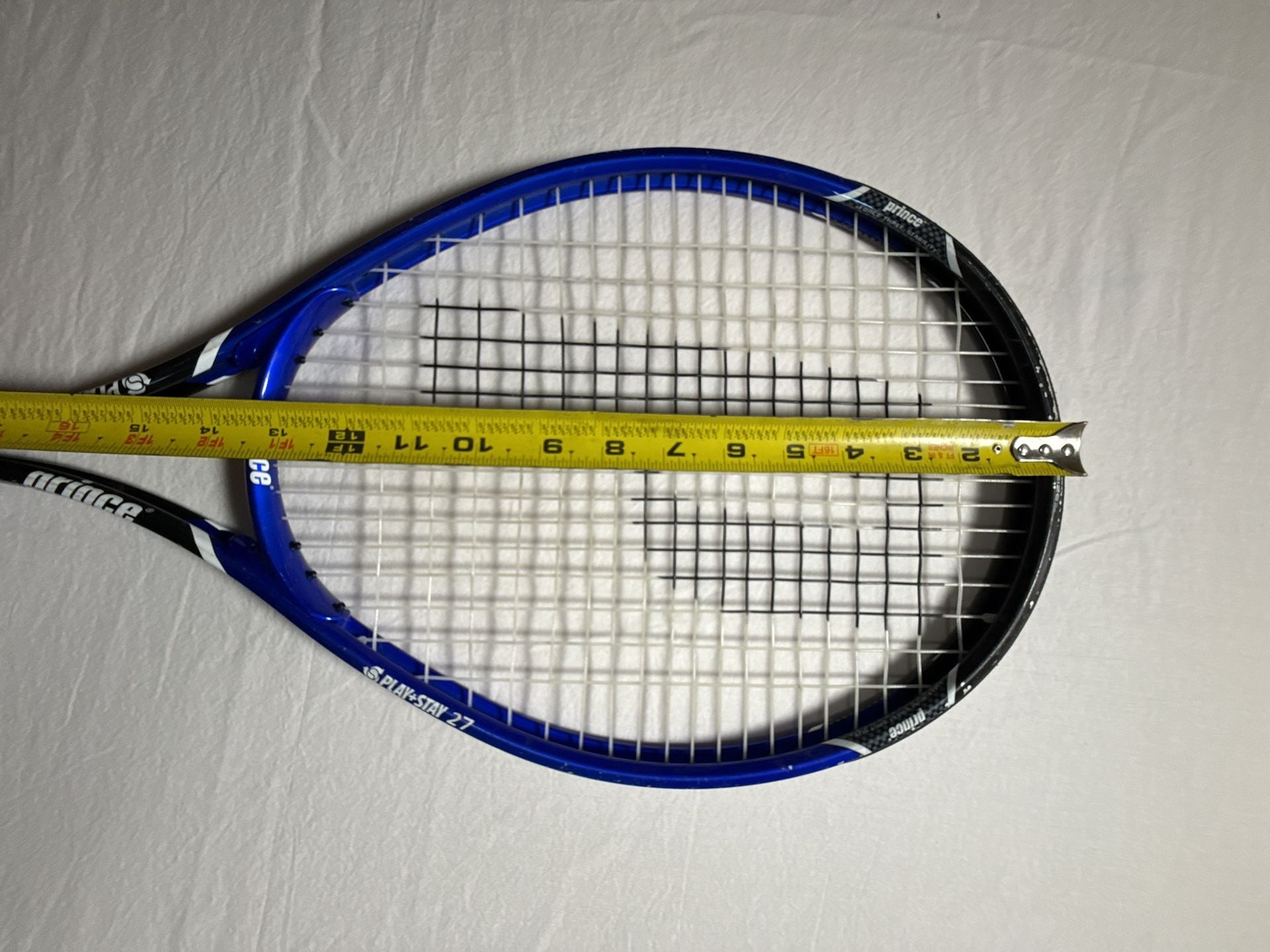 Prince Play+Stay 27 Tennis Racquet Size 2 Blue Black 10