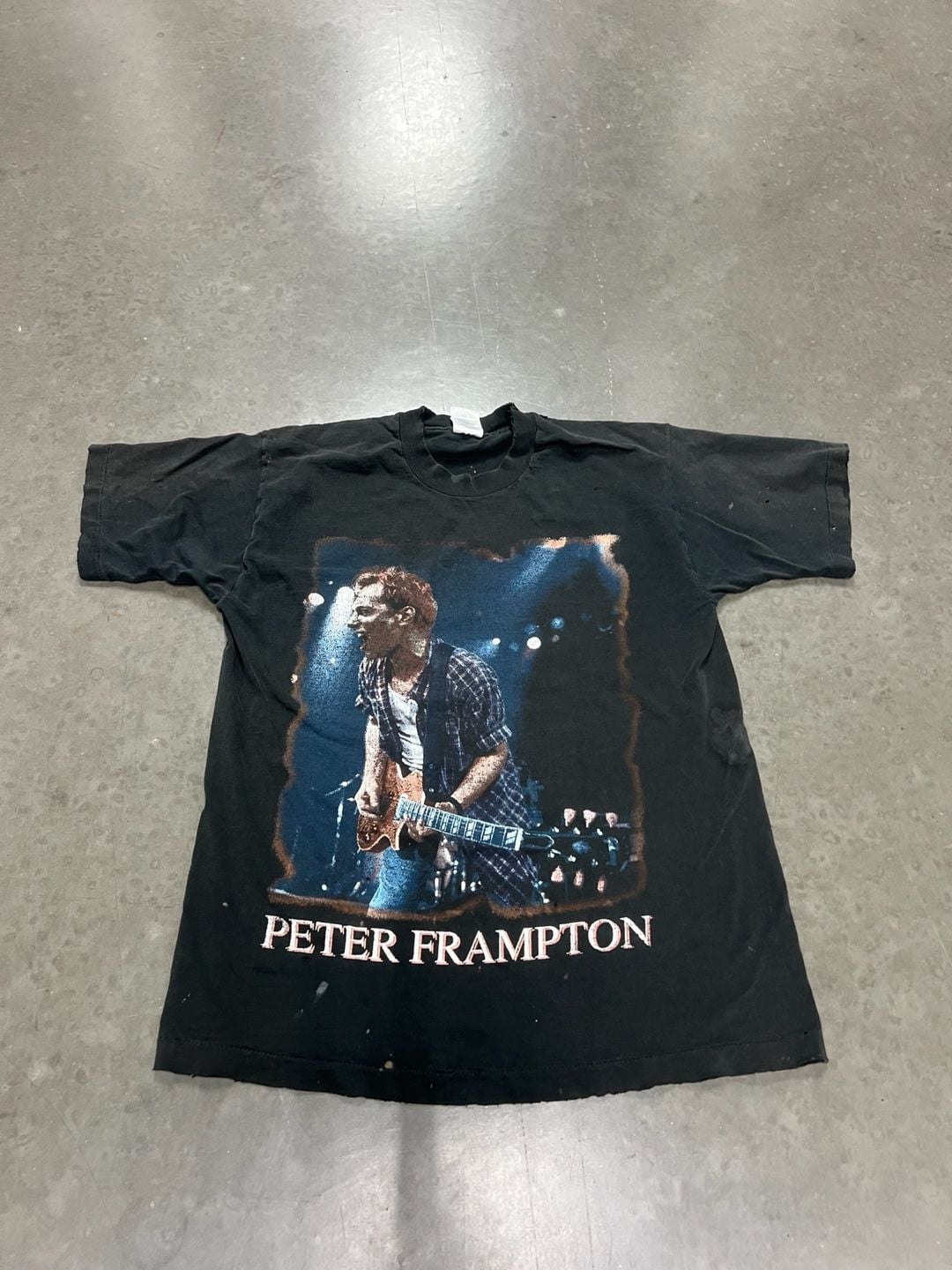 Peter Frampton Concert T-Shirt Size L 2