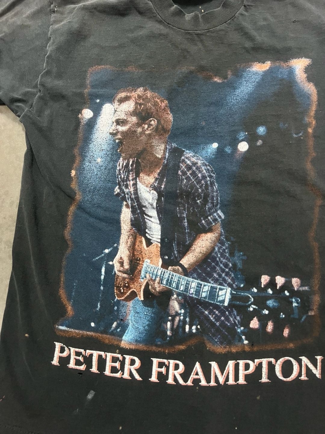 Peter Frampton Concert T-Shirt Size L 3