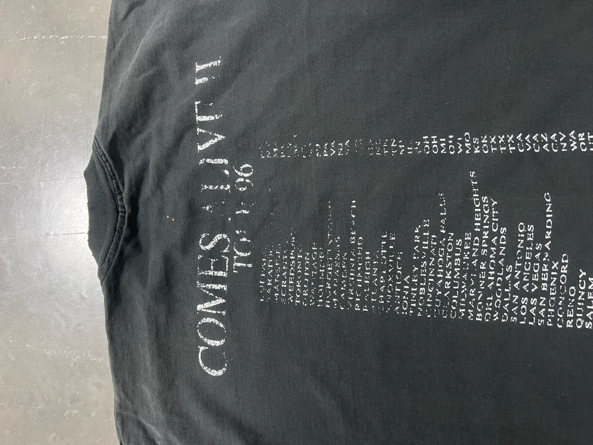 Peter Frampton Concert T-Shirt Size L 6