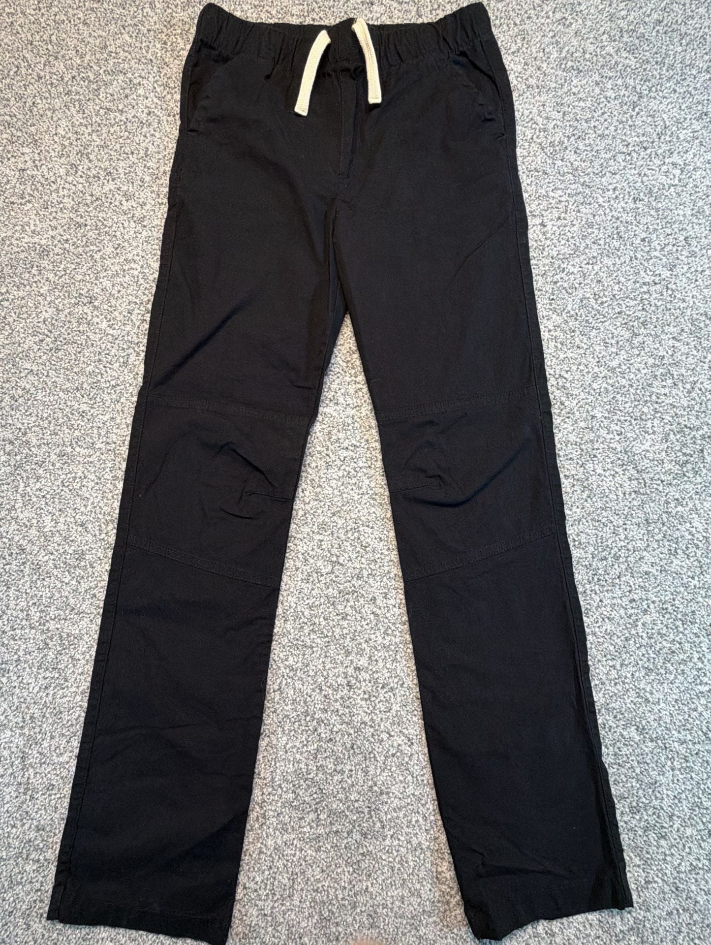 Place Black Pants Size S Drawstring Waist Casual Trousers 2
