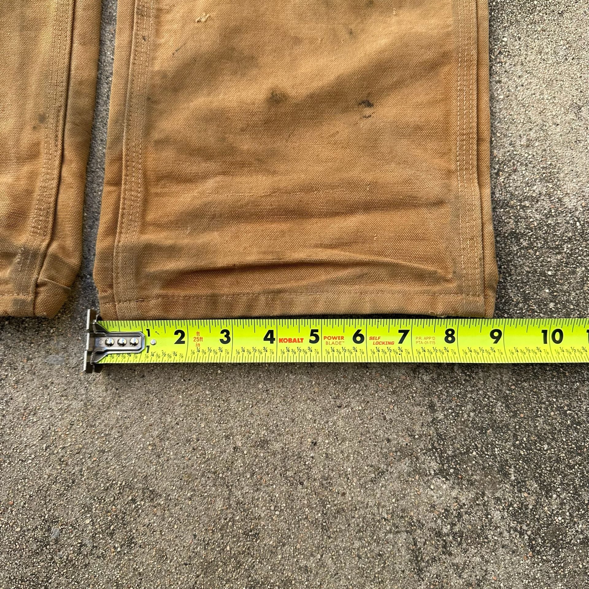 Vintage Carhartt Double Knee Loose Original Fit Pants Brown 6