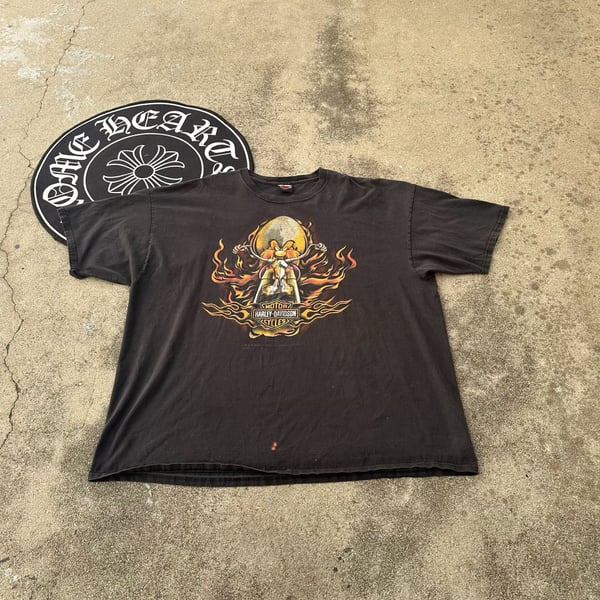 Harley-Davidson x Looney Tunes Yosemite Sam Graphic T-Shirt Black Men 3XL