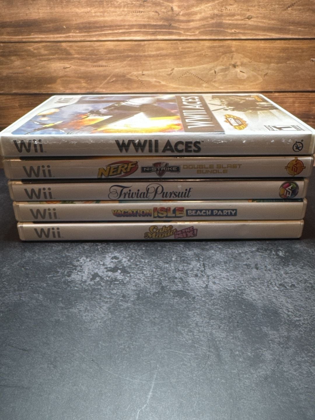 Nintendo Wii Video Game Lot Of 5 Games 1