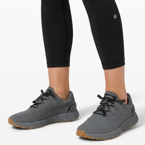 NOBULL Allday Ripstop Running Sneakers Green Slate Womens 8