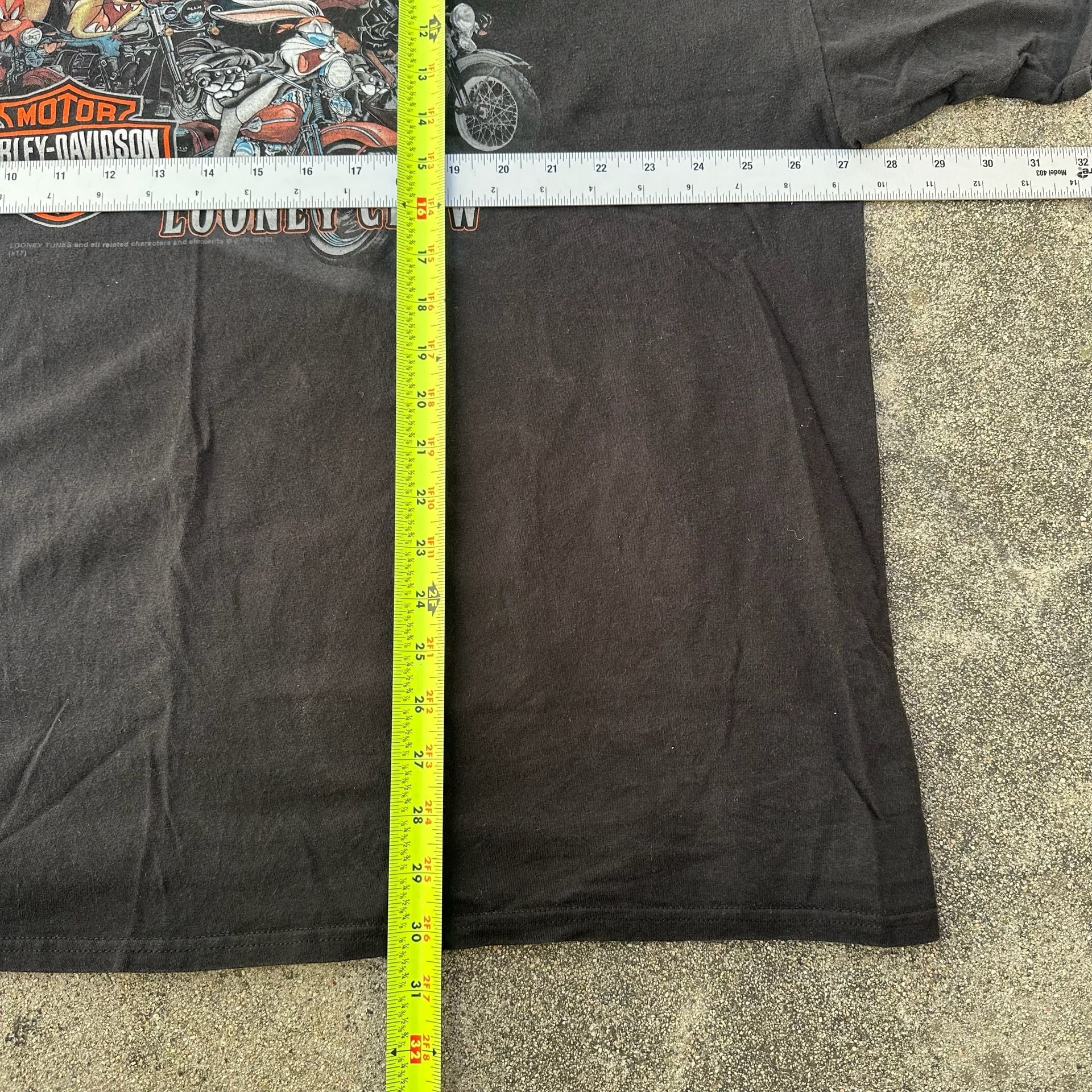 Harley-Davidson x Looney Tunes Crew Graphic T-Shirt Black Men 3XL 6