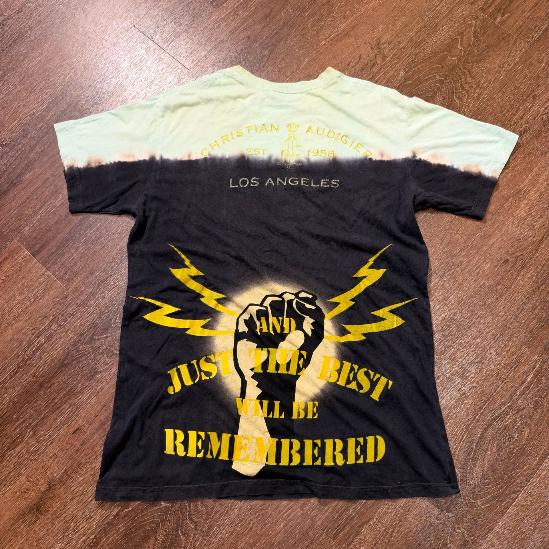 Essential Vintage Y2K Christian Audigier Tupac T-Shirt XL Black 3