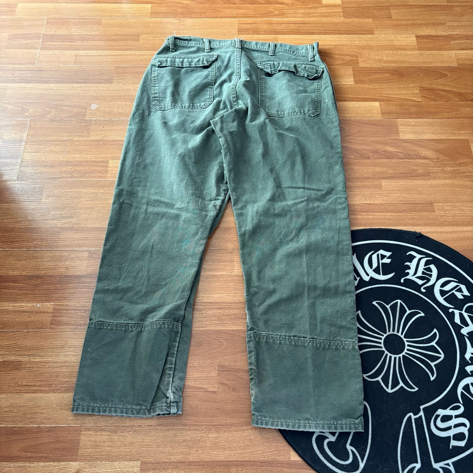 VF Imagewear Green Double Knee Work Pants 34x31 5