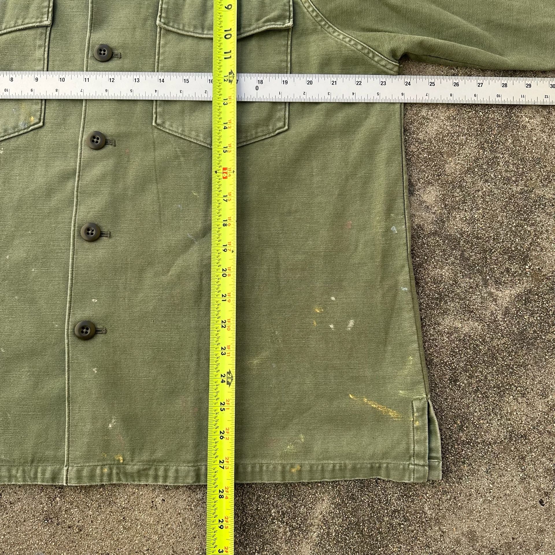 Polo Ralph Lauren Military Utility Shirt Jacket Olive Green XL 7