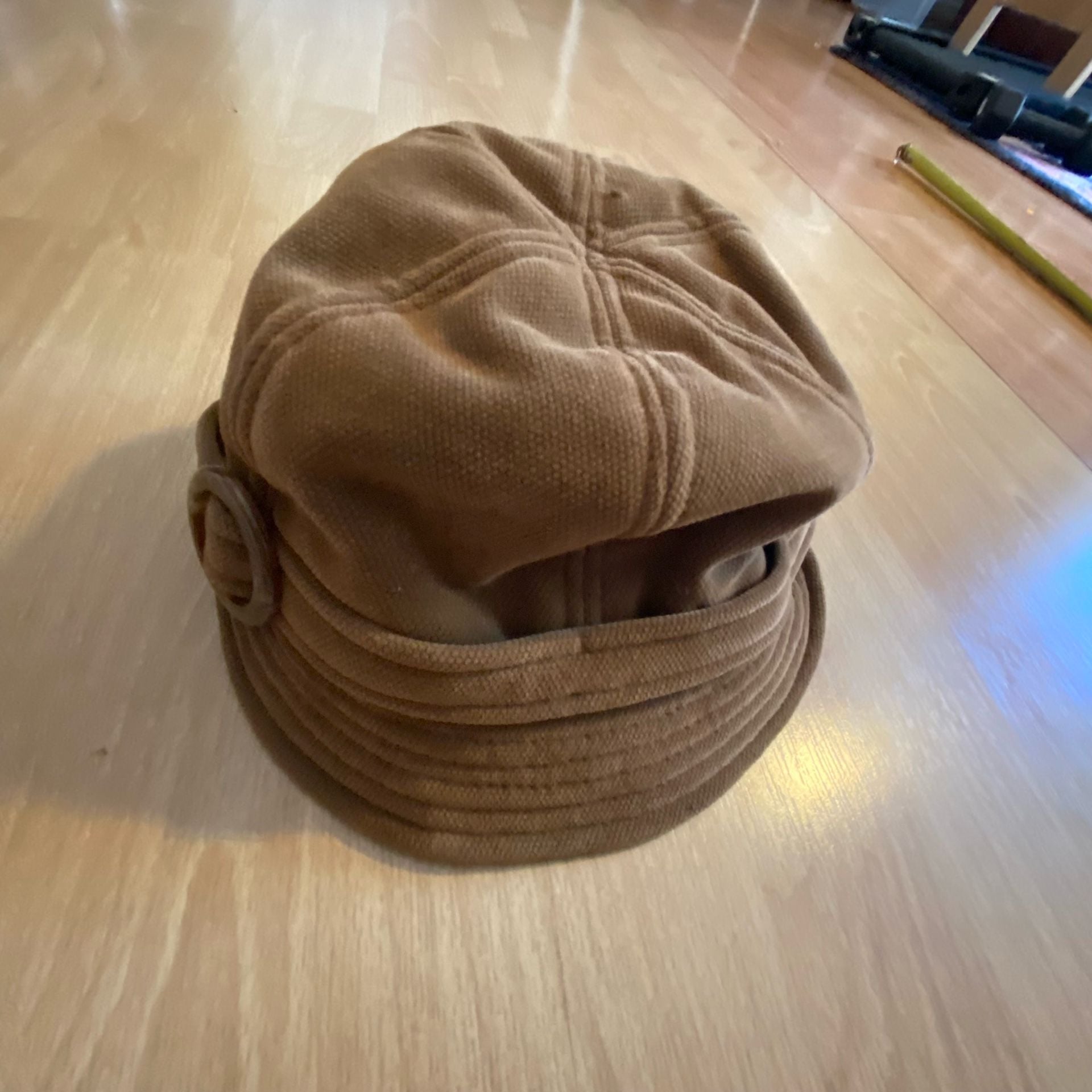 Scala Pronto Newsboy Hat One Size Brown 3