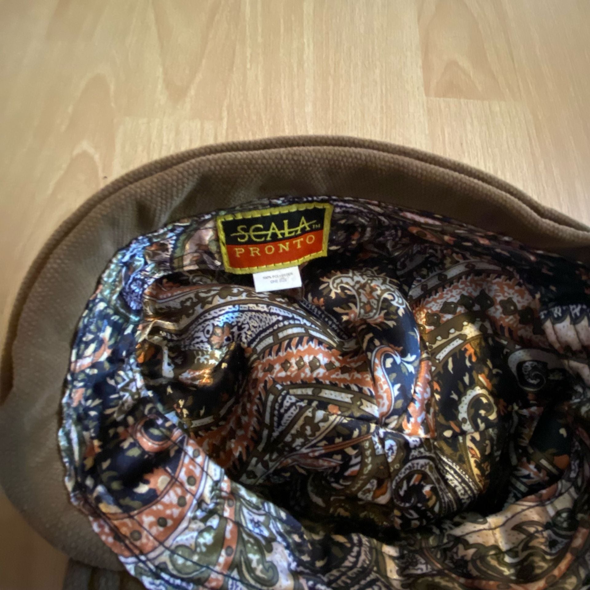 Scala Pronto Newsboy Hat One Size Brown 4