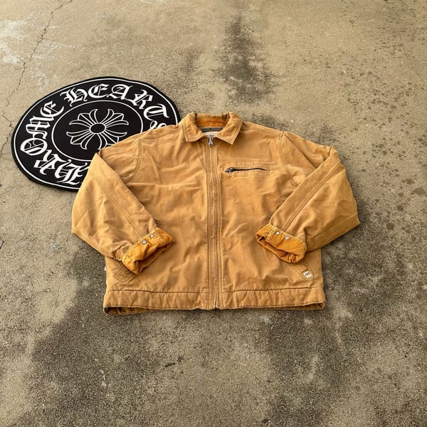 Abercrombie & Fitch Workwear Canvas Detroit Jacket Tan Medium
