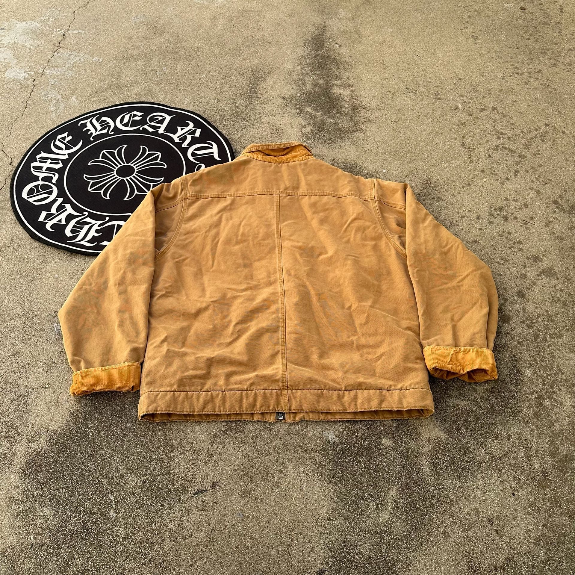 Abercrombie & Fitch Workwear Canvas Detroit Jacket Tan Medium 3