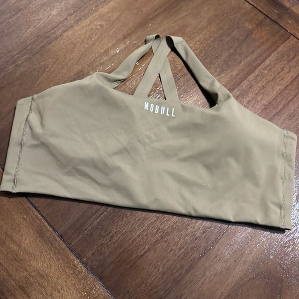 NOBULL Drive Longline Sports Bra XXL Green