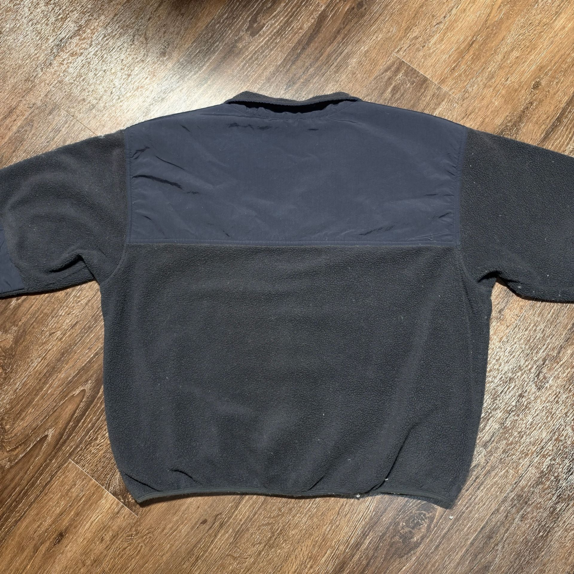 Essential Vintage Abercrombie & Fitch Fleece Jacket Size XL Navy Blue Full Zip 6