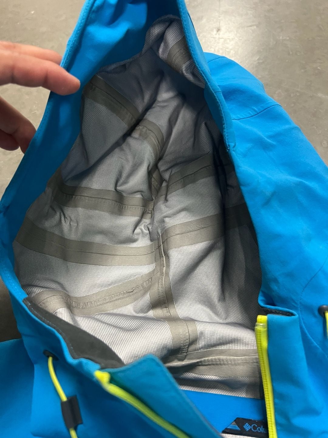 Columbia Titanium Jacket Size M Blue Sportswear 5