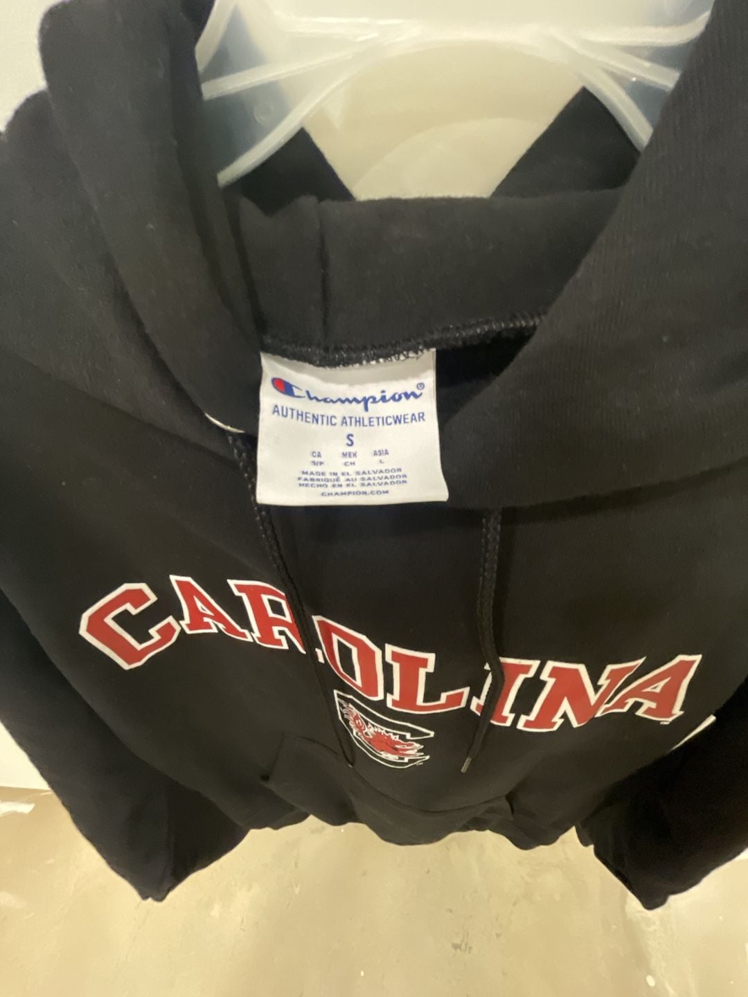 Champion South Carolina Gamecocks Hoodie Size S Black 3