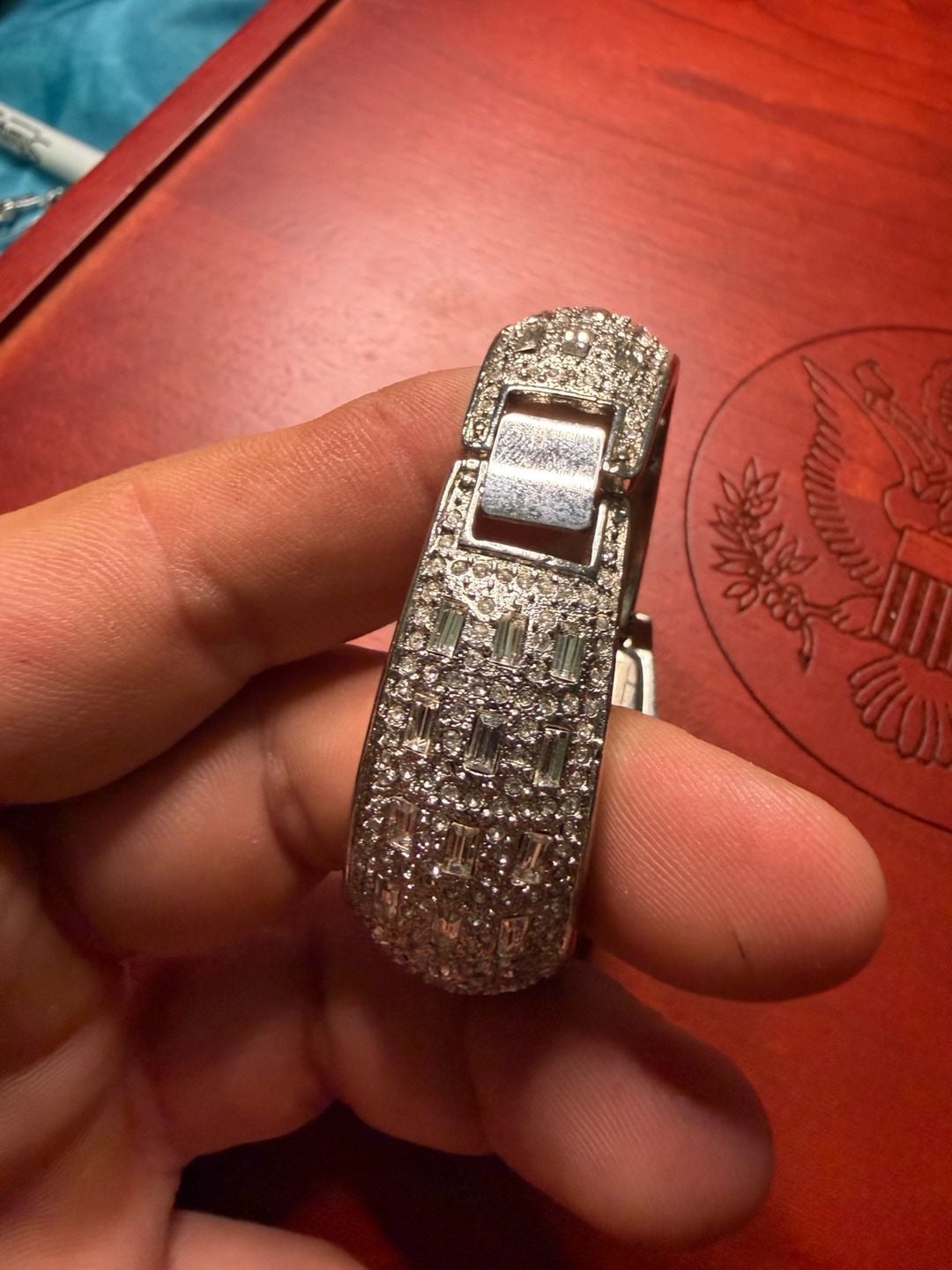Heidi Daus collector crystal Watch cuff 6